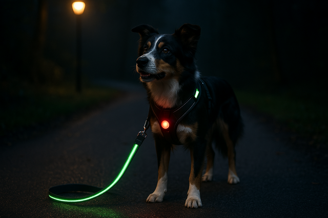 Hundezubehör für Sicherheit im Dunkeln