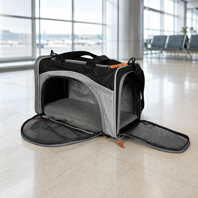 Travel Easy Airline Transporttasche für Hunde & Katzen – bis 5 kg