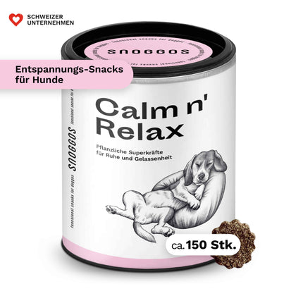 Snoggos Calm n’ Relax – Ergänzungsfutter für entspannte Hunde