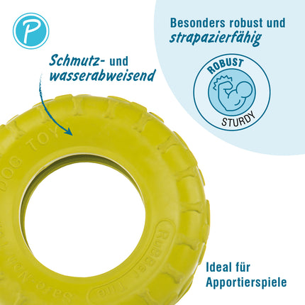 DOKKA Wheely – Hundespielzeug aus Naturkautschuk – Bild 2
