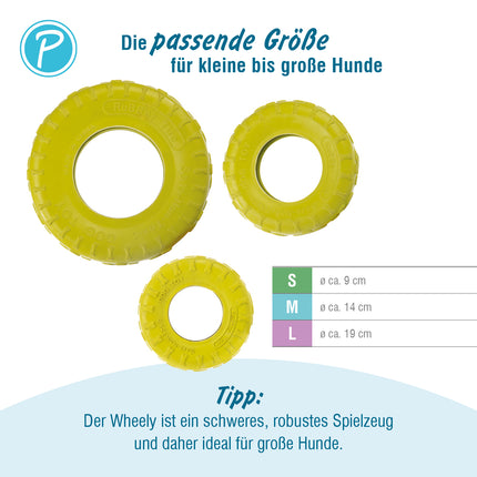 DOKKA Wheely – Hundespielzeug aus Naturkautschuk – Bild 5