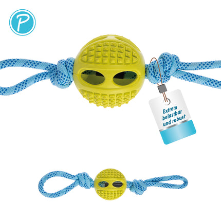 DOKKA Zerr-Ball – Zerrspielzeug mit Seil – Bild 4