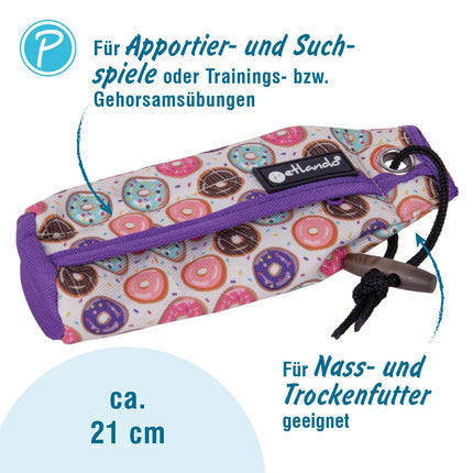 Snackdummy Happiness Donuts – befüllbarer Futterdummy, ca. 21 cm – Bild 1