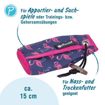 Snackdummy Happiness Flamingos – Grösse S ca. 15 cm – Bild 1