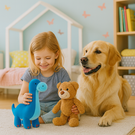 Dino Doug – XXL Kuscheltier für Hunde & Kinder
