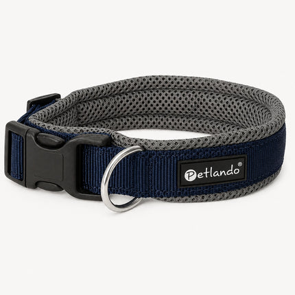 Leichtes Outdoor Hunde-Halsband – reflektierend & weich gepolstert