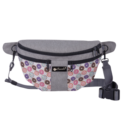 Happiness Crossbag Donuts – Stylische Gassitasche mit Spassfaktor