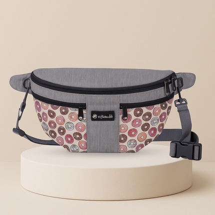 Happiness Crossbag Donuts – Stylische Gassitasche mit Spassfaktor