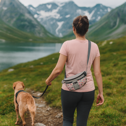 Happiness Crossbag Donuts – Stylische Gassitasche mit Spassfaktor