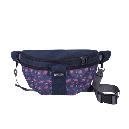 Happiness Crossbag Flamingos – Stylische Gassitasche mit Gute-Laune-Garantie