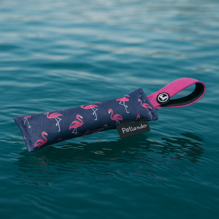 Mannequin de natation Happiness Flamingos – Des plaisirs aquatiques stylés pour votre chien