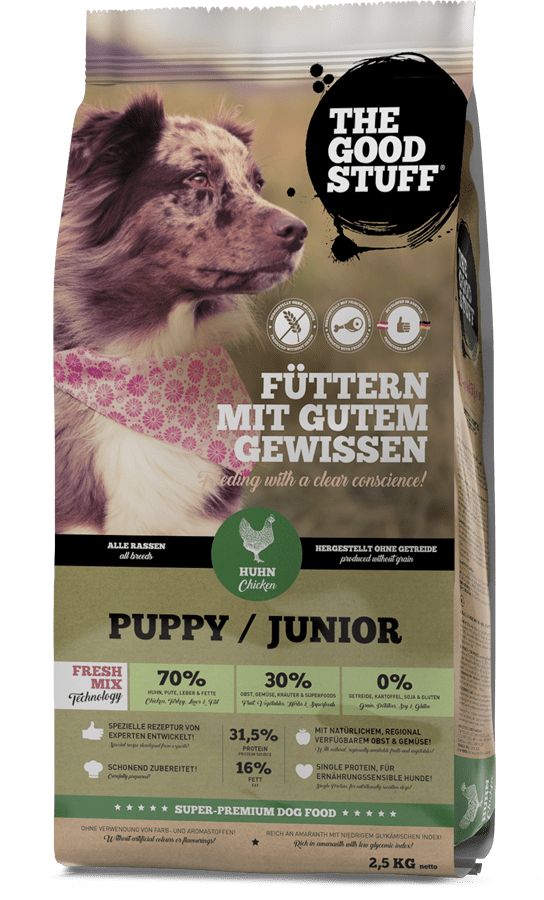 Huhn (Puppy/Junior) - Hundetrockenfutter