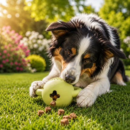 Kettlebell Hundespielzeug mit Snacköffnung
