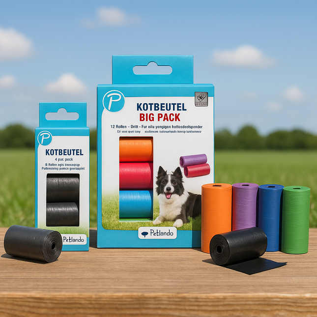 Duft-Kotbeutel für Hunde – 4er-Pack oder Big Pack (12 Rollen)