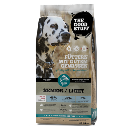 Salmon Senior – Cibo secco leggero per cani anziani