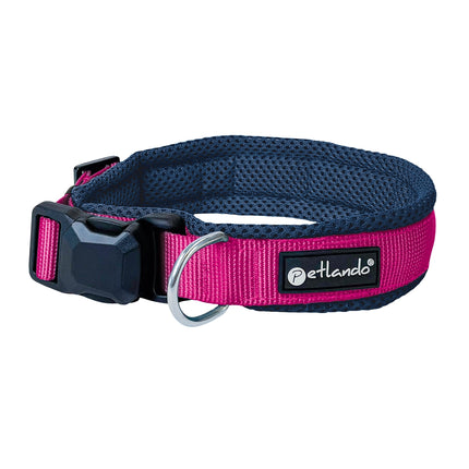 MAGNETECH Halsband in Fuchsia/Navy – Magnetverschluss, stufenlos verstellbar