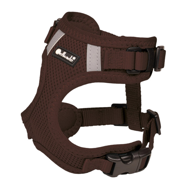 Mesh Vest Hundegeschirr in Mokka
