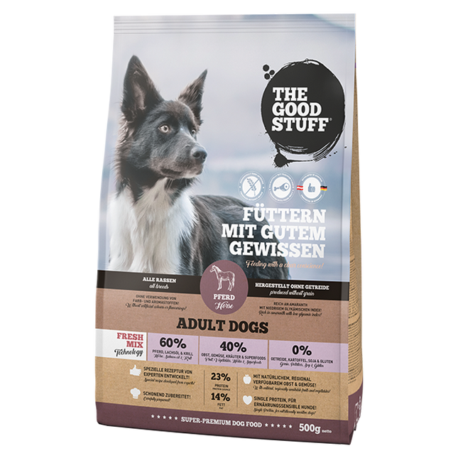 Cavallo (adulto) – Cibo secco senza cereali per cani sensibili