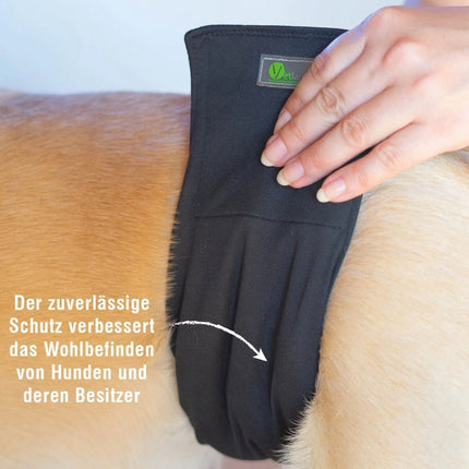 Waschbare Rüdenwindel für Hunde – wiederverwendbar