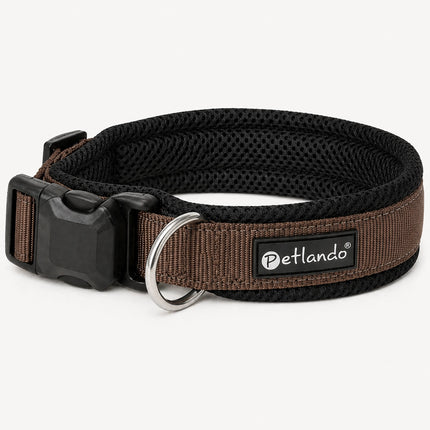 Leichtes Outdoor Hunde-Halsband – reflektierend & weich gepolstert