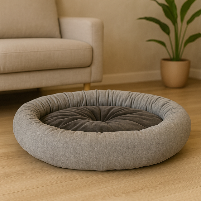 Hundebett SPRINGFIELD – oval, weich & waschbar