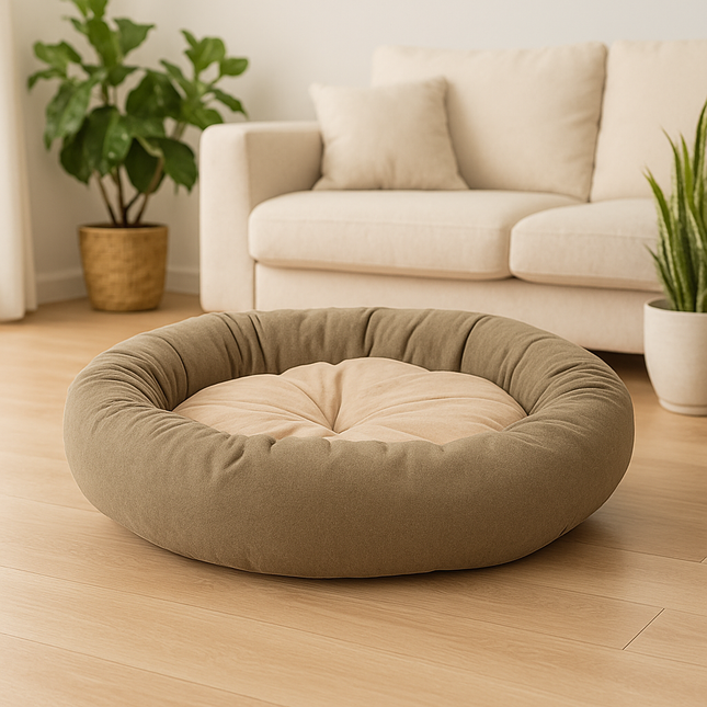 Hundebett SPRINGFIELD (oval – Tabacco)