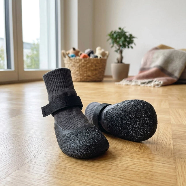 Anti-Rutsch-Socken für Hunde – rutschfest, flexibel & waschbar