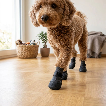 Anti-Rutsch-Socken für Hunde – rutschfest, flexibel & waschbar