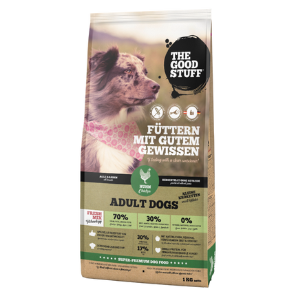 Minis – Huhn (Adult) – Getreidefreies Trockenfutter mit kleinen Kroketten