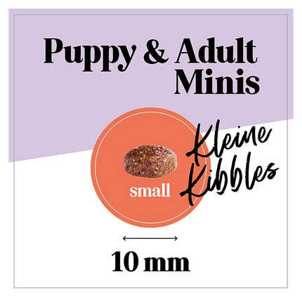 Minis – Lamm (Adult) – Getreidefreies Trockenfutter für kleine Hunde