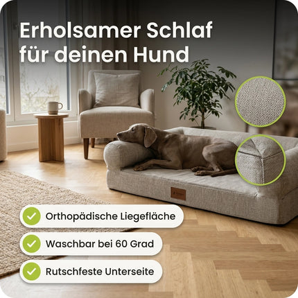 Orthopädisches Hundebett ALABAMA Ortho – Vorteile auf einen Blick