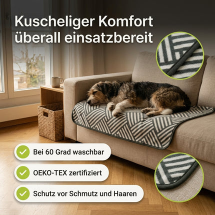 Vorteile der Pinus Kuscheldecke für den Hund